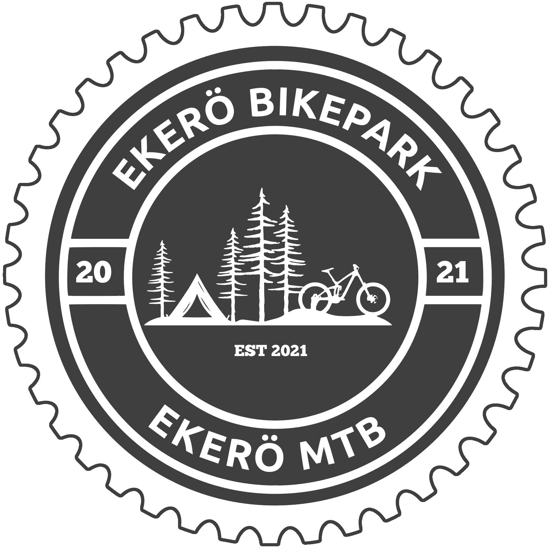 Ekerö MTB & bike park logo